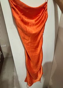 Satin Midi Dress
