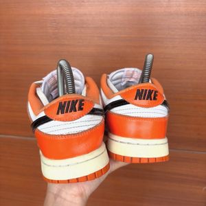 Nike Dunk Low Orange White Sneakers