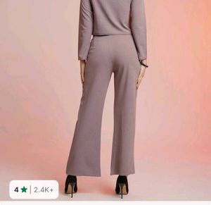 Chic Wide-Leg Pants Set