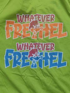Lime Green "Whatever" Graphic T-Shirt