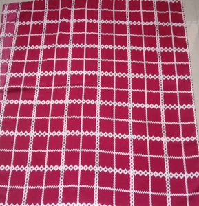 Red With White Scarf