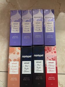 Aqualogica Refresh Perfume Body Mist Lot