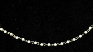 Necklace,Braslate,Eyerring Silver Chain adjustable