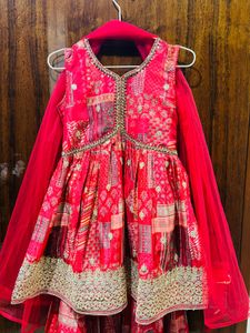 Pink Sharara Suit (brand New)