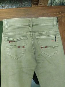 Stylish Olive Green Chinos