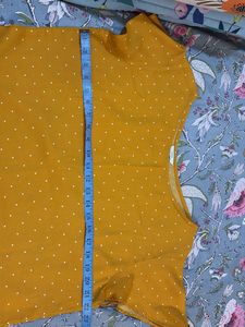 Yellow Polka Dot Top
