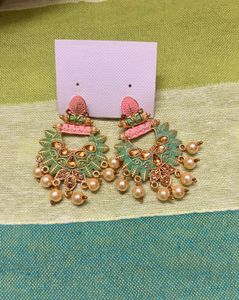 Combo of 2 pairs Exquisite Jhumka Earrings