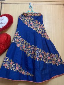 Dark Blue Lehenga