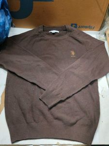 USPA Brown Sweater