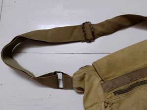 Khaki Coloured Hand Bag