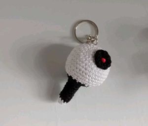 💜 BTS ARMY Bomb Crochet Keychain