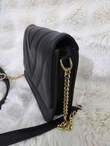 Fastrack Chic Quilted Black Crossbody Bag