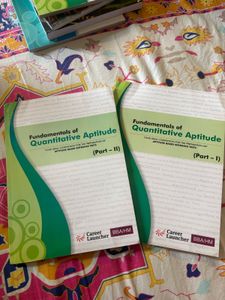 Quantitative Aptitude Books (Part I & II)