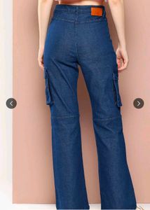 Urgent Sale! Trendy High Waist Blue Jeans for Wome