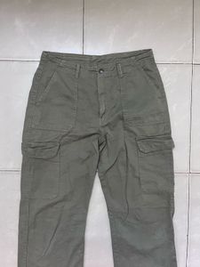 Olive Green Cargo Pants