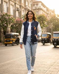 Zara Varsity Bomber Jacket || UNISEX