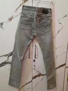 Cantabil Gray Denim Jeans