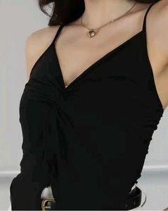 Shein Cute Twisted Front Cami Top