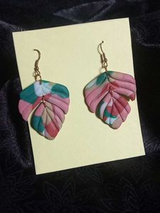 Leaf Statement Earrings