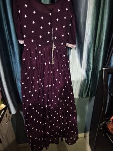Elegant Purple gown
