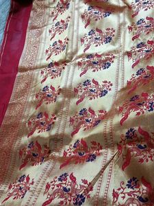 new  Peacock Motif Saree.... fresh saree