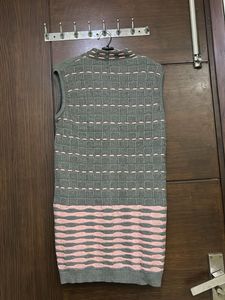Stylish Knit Half sleeve jacket