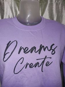 Purple women Sweatshirt