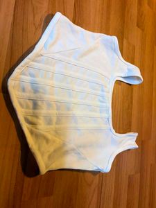 Vintage White Corset Top