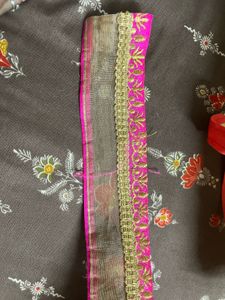 saree lace net with super kadai