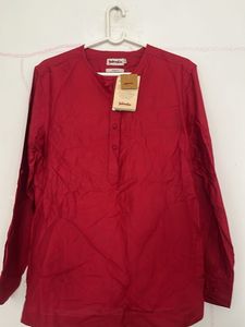 Men's Red Kurta