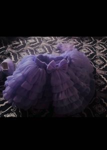 Baby Girl Lavender Tutu Set