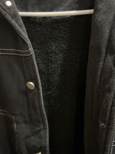 Black Sherpa Collar Jacket