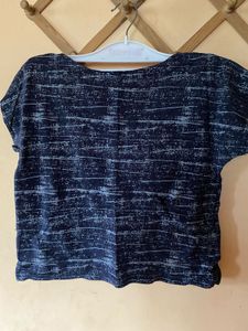 Blue &amp; White Striped Top