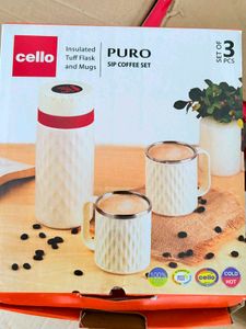Insulated Coffee Mug and Glass set