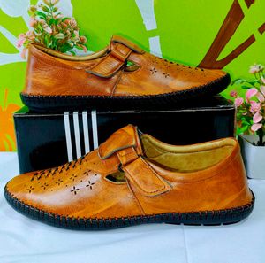 UK-10 Stylish formal sandles or loafers for men's