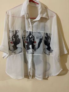 Marilyn Monroe Graphic Blouse