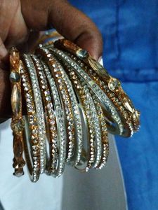 Zercon Stone Work Bangles Set