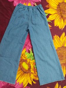 Size 30 Blue Jeans In Loose Pattern