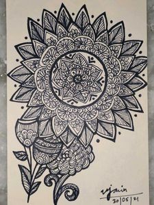 Handmade Mandala Design Artwork(set of 2)