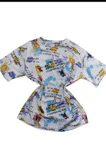 CLEARANCE SALE!💗Graffiti Print Oversized T-Shirt