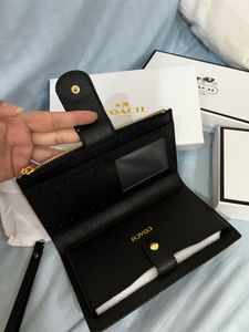 Coach Black Signature Wallet