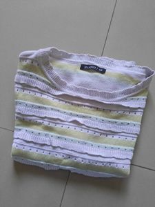 Striped Knit Top