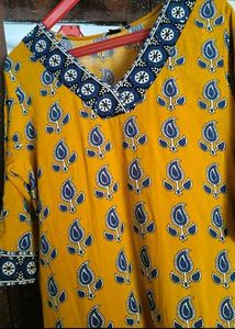mustard and yellow three PC set