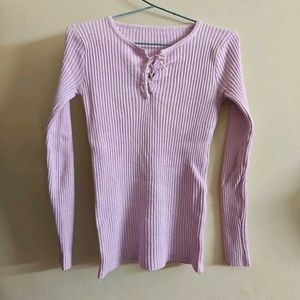 Cute Pink Knot Top