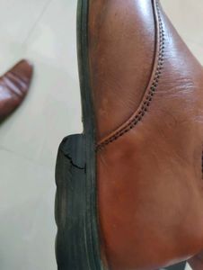 Brown Leather Formal Shoes