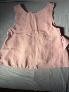 Chic Pink Sleeveless Top