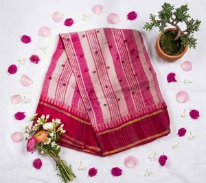 Kolkata Tant ki Saree (without blouse)