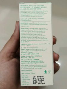 Asaya face serum-10 % Niacinamide &amp; 1 % Alpha arbu