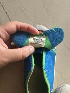 Cute Peppa Pig Blue Slip-On Shoes