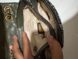 Guess Tweed Crossbody Bag